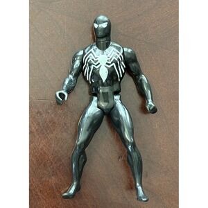 Spiderman w/ Black Costume Secret Wars Marvel Super Heroes Mattel 1984 Vintage‎